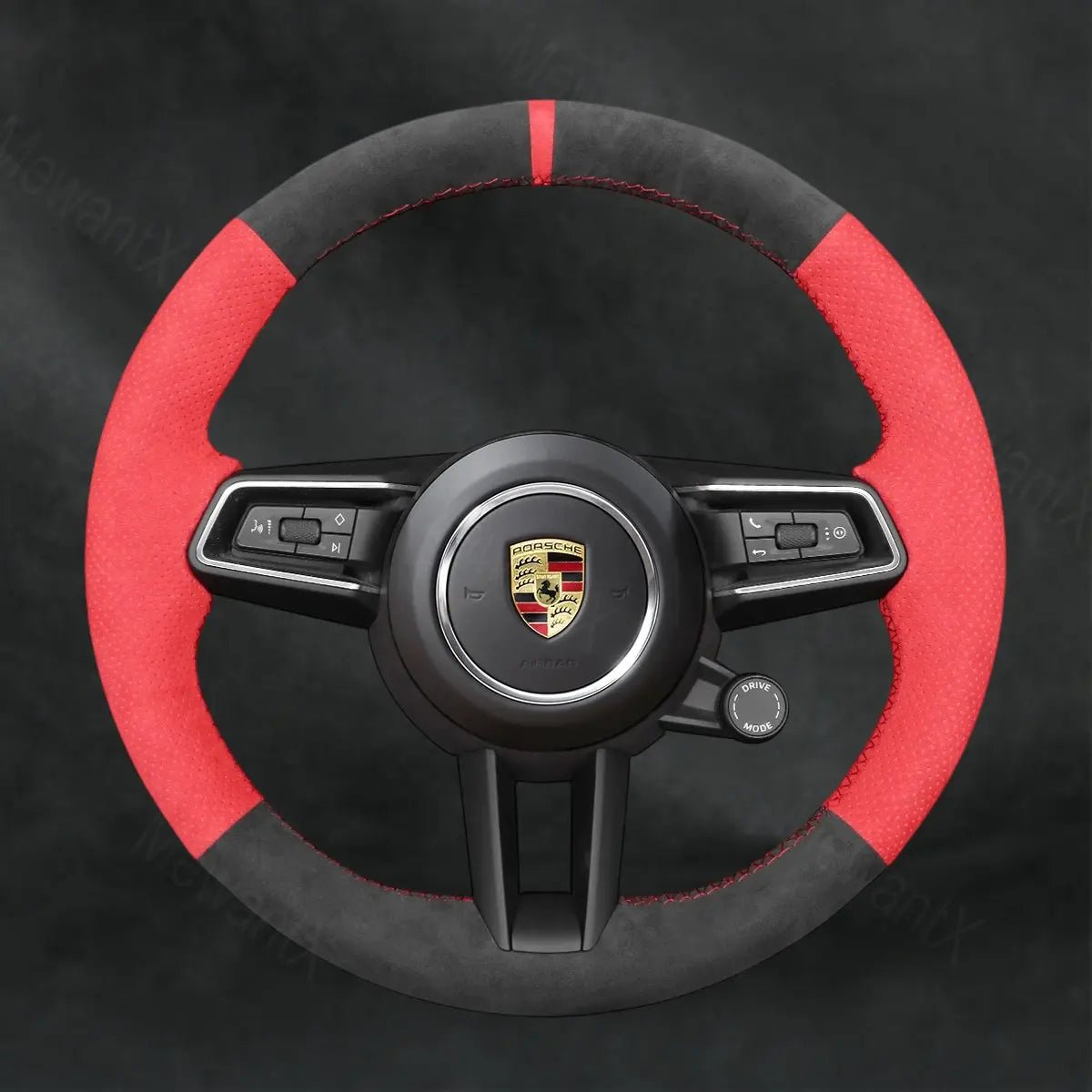 Discover MewantX Custom Steering Wheel Cover For Porsche Taycan 2020 - 2025 Mewant delivers comfort, grip, style, protection and durable quality.