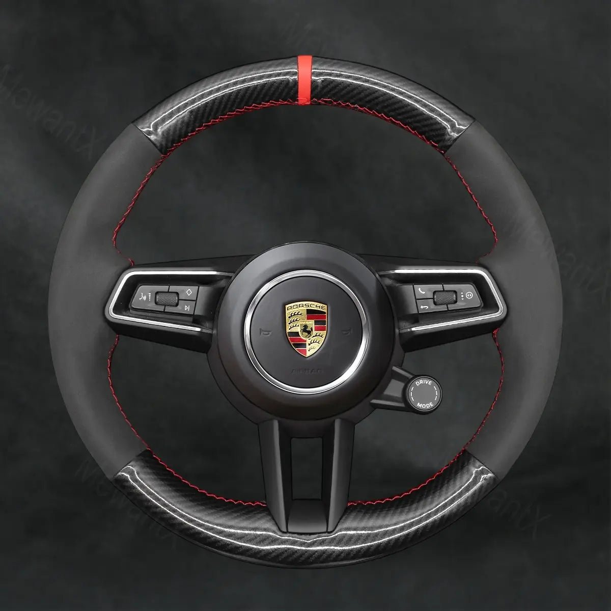 Discover MewantX Custom Steering Wheel Cover For Porsche Taycan 2020 - 2025 Mewant delivers comfort, grip, style, protection and durable quality.