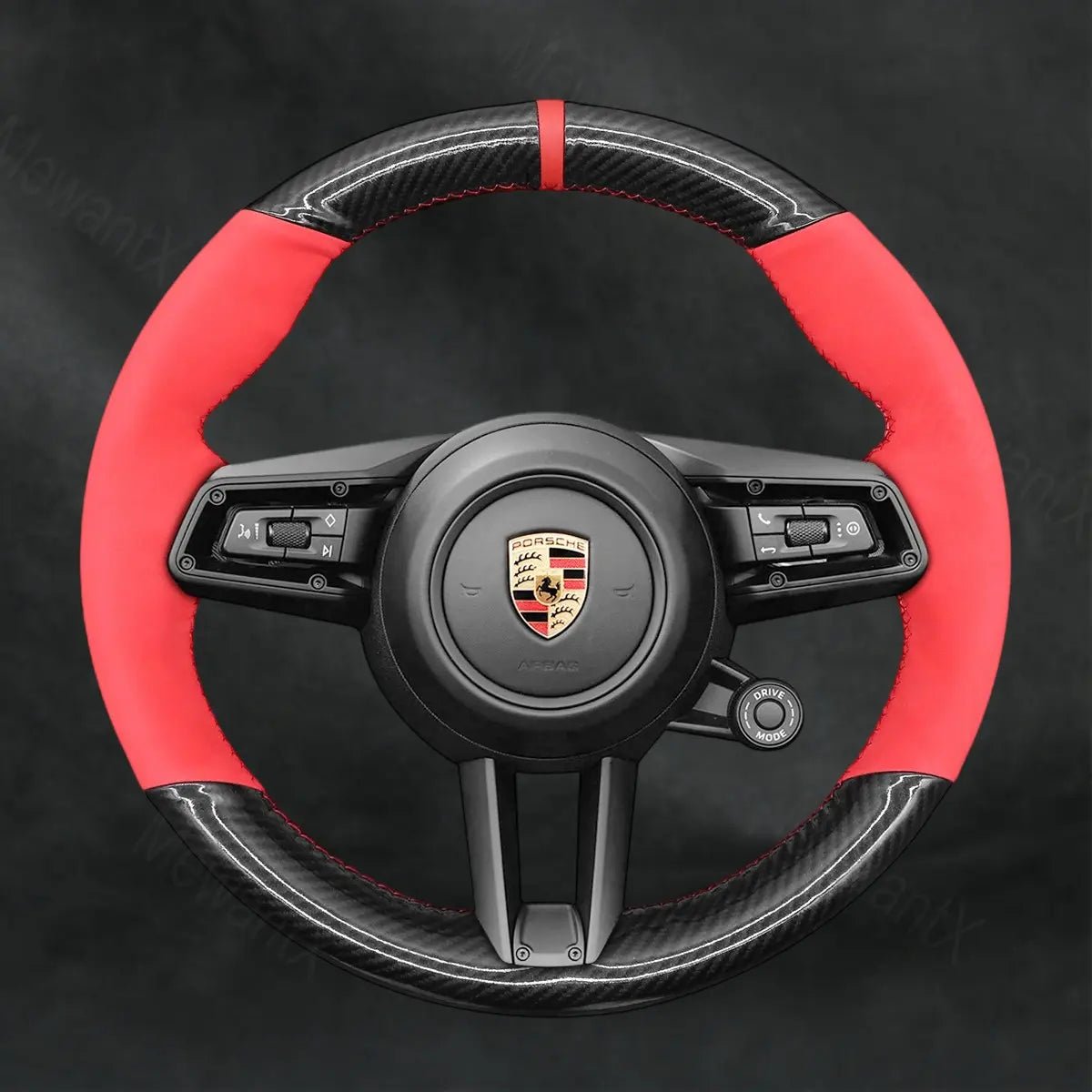 Discover MewantX Custom Steering Wheel Cover For Porsche Taycan 2020 - 2025 Mewant delivers comfort, grip, style, protection and durable quality.