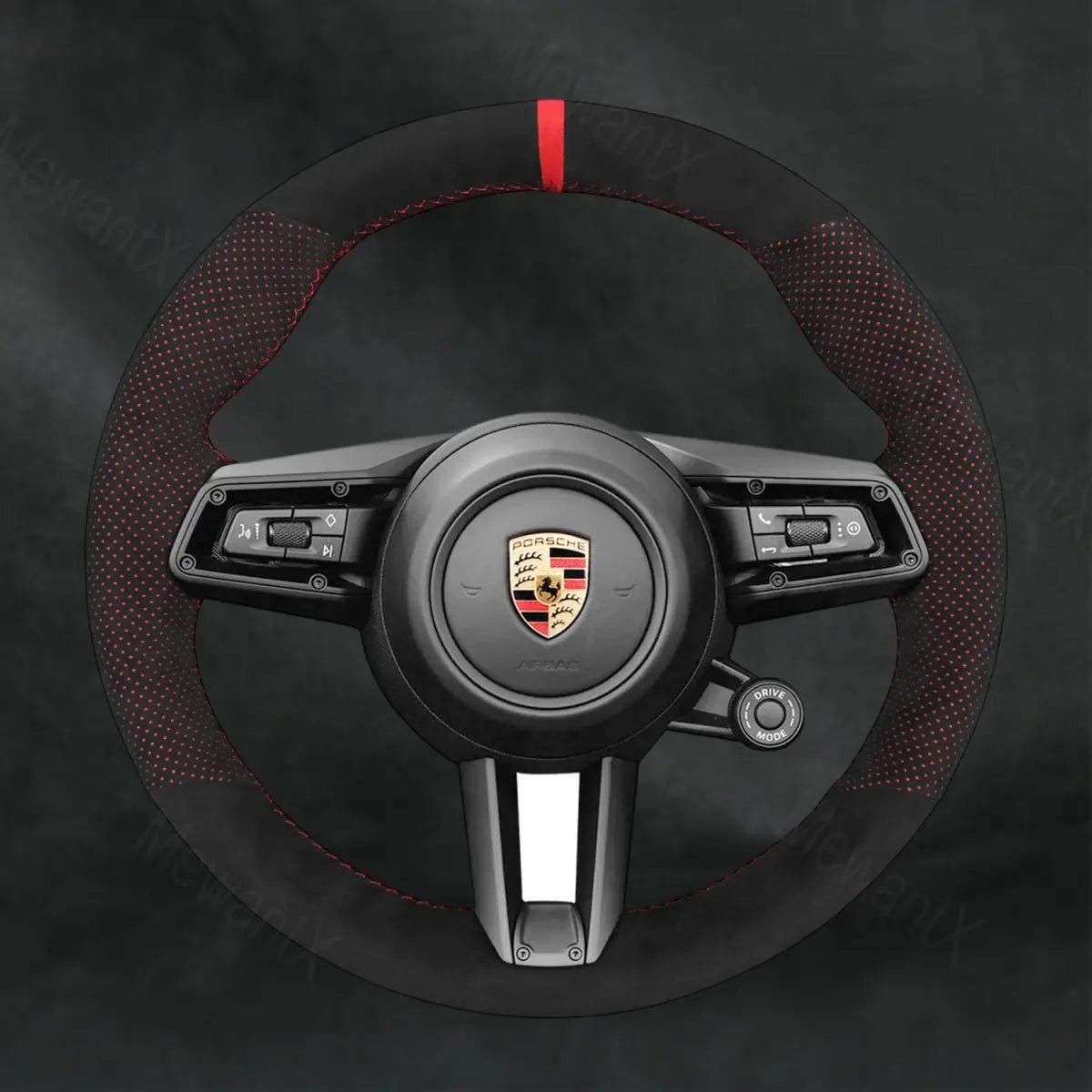 Discover MewantX Custom Steering Wheel Cover For Porsche Taycan 2020 - 2025 Mewant delivers comfort, grip, style, protection and durable quality.