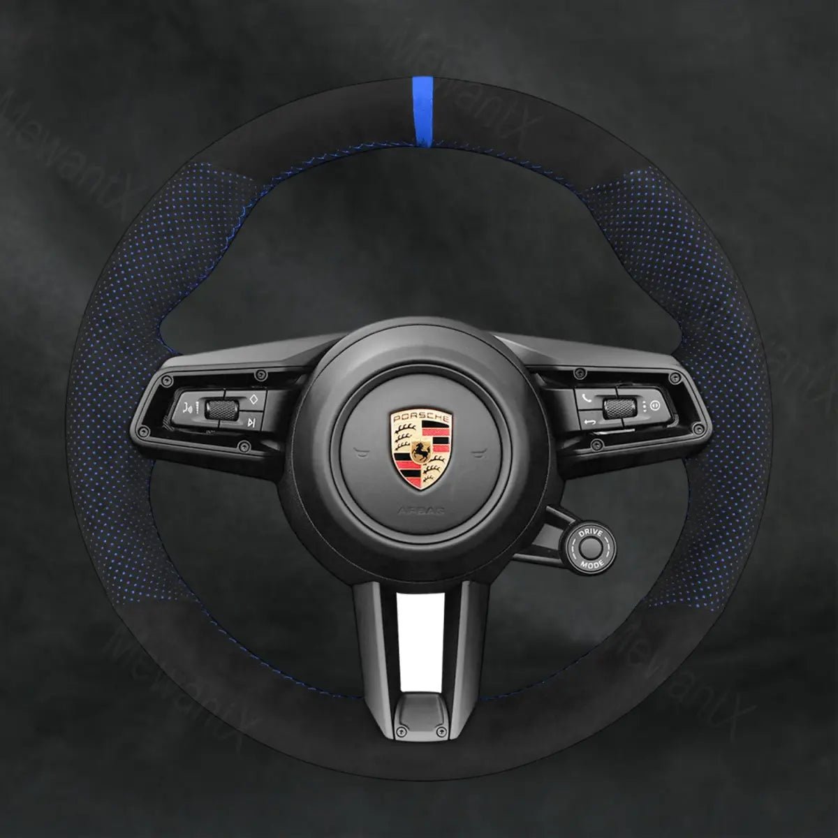 Discover MewantX Custom Steering Wheel Cover For Porsche Taycan 2020 - 2025 Mewant delivers comfort, grip, style, protection and durable quality.