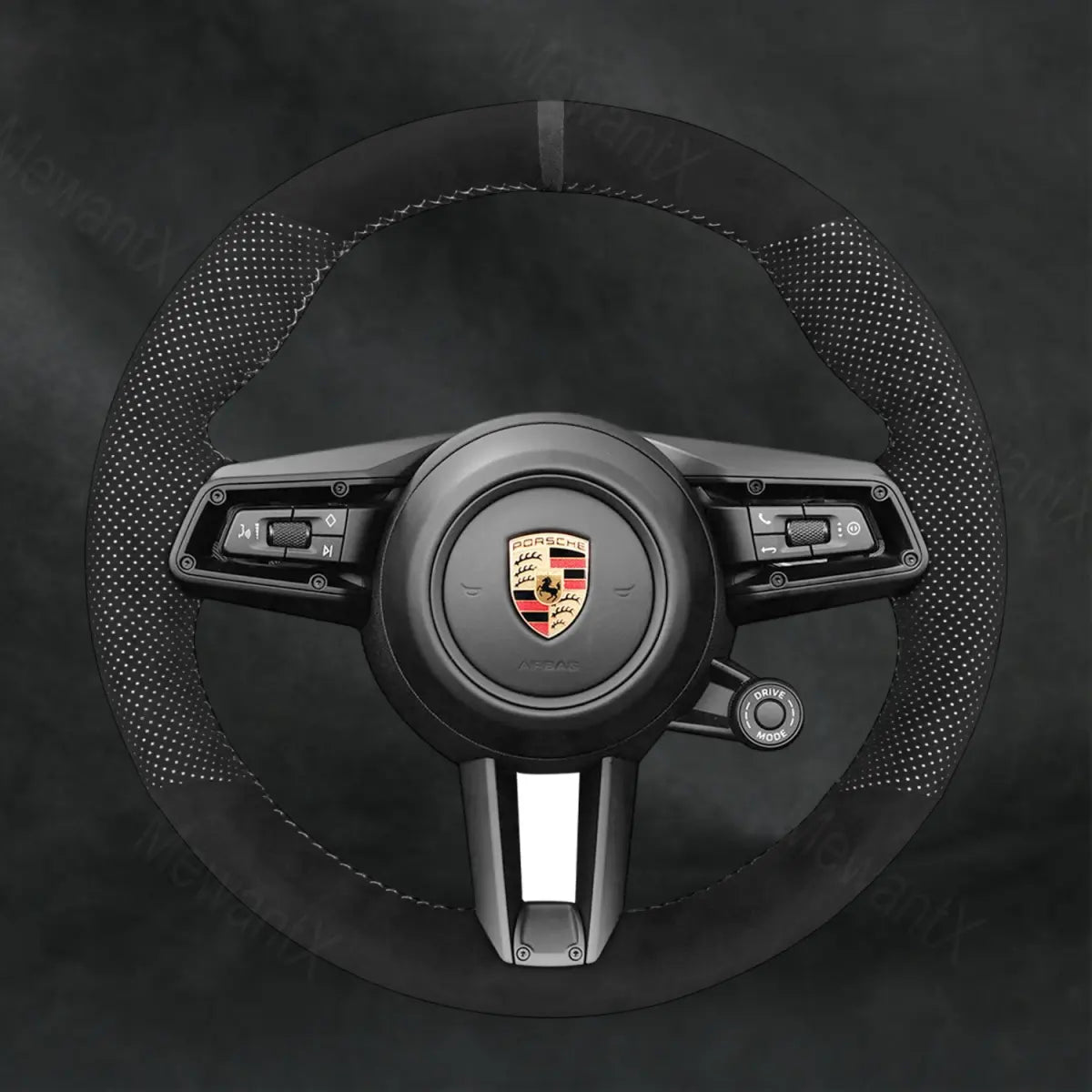 Discover MewantX Custom Steering Wheel Cover For Porsche Taycan 2020 - 2025 Mewant delivers comfort, grip, style, protection and durable quality.