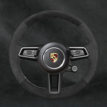 Discover MewantX Custom Steering Wheel Cover For Porsche Taycan 2020 - 2025 Mewant delivers comfort, grip, style, protection and durable quality.
