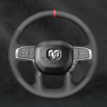 Discover MewantX Custom Steering Wheel Cover For RAM 1500 2500 3500 2018 - 2025 Mewant delivers comfort, grip, style, protection and durable quality.
