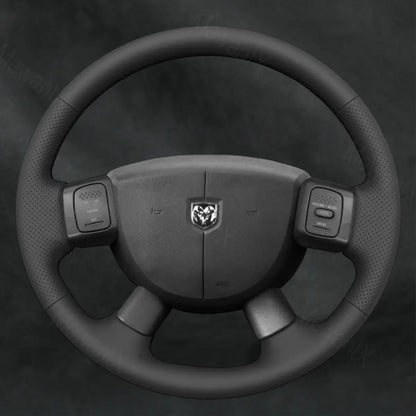 Discover MewantX Custom Steering Wheel Cover For RAM 1500 2500 3500 SRT - 10 2004 - 2008 Mewant delivers comfort, grip, style, protection and durable quality.