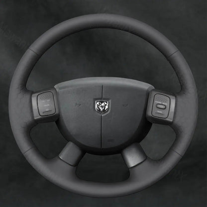 Discover MewantX Custom Steering Wheel Cover For RAM 1500 2500 3500 SRT - 10 2004 - 2008 Mewant delivers comfort, grip, style, protection and durable quality.
