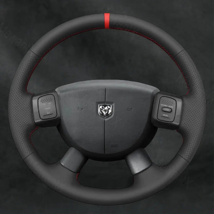 Discover MewantX Custom Steering Wheel Cover For RAM 1500 2500 3500 SRT - 10 2004 - 2008 Mewant delivers comfort, grip, style, protection and durable quality.