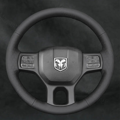 Discover MewantX Custom Steering Wheel Cover For RAM 1500 Classic 2500 3500 5500 2012 - 2023 Mewant delivers comfort, grip, style, protection and durable quality.