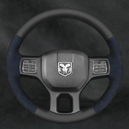 Discover MewantX Custom Steering Wheel Cover For RAM 1500 Classic 2500 3500 5500 2012 - 2023 Mewant delivers comfort, grip, style, protection and durable quality.
