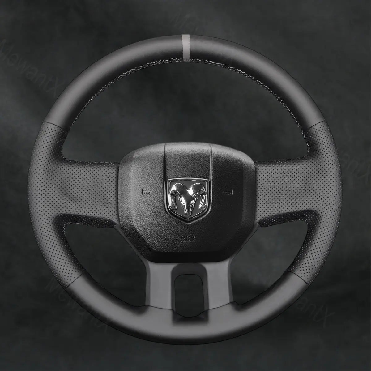 Discover MewantX Custom Steering Wheel Cover For RAM 2009 - 2012 Mewant delivers comfort, grip, style, protection and durable quality.