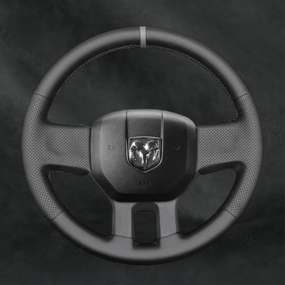 Discover MewantX Custom Steering Wheel Cover For RAM 2009 - 2012 Mewant delivers comfort, grip, style, protection and durable quality.