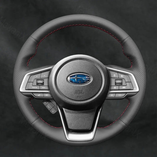 Discover MewantX Custom Steering Wheel Cover For Subaru Forester 2018 - 2025 Mewant delivers comfort, grip, style, protection and durable quality.