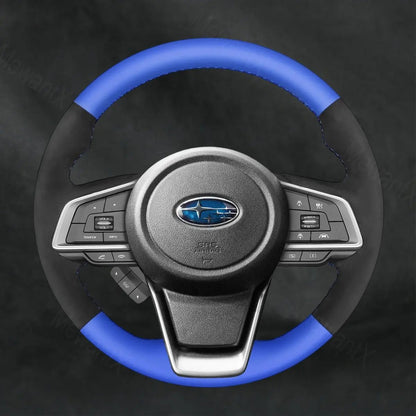 Discover MewantX Custom Steering Wheel Cover For Subaru Outback 2018 - 2024 Mewant delivers comfort, grip, style, protection and durable quality.