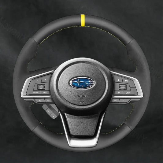Discover MewantX Custom Steering Wheel Cover For Subaru Outback 2018 - 2024 Mewant delivers comfort, grip, style, protection and durable quality.