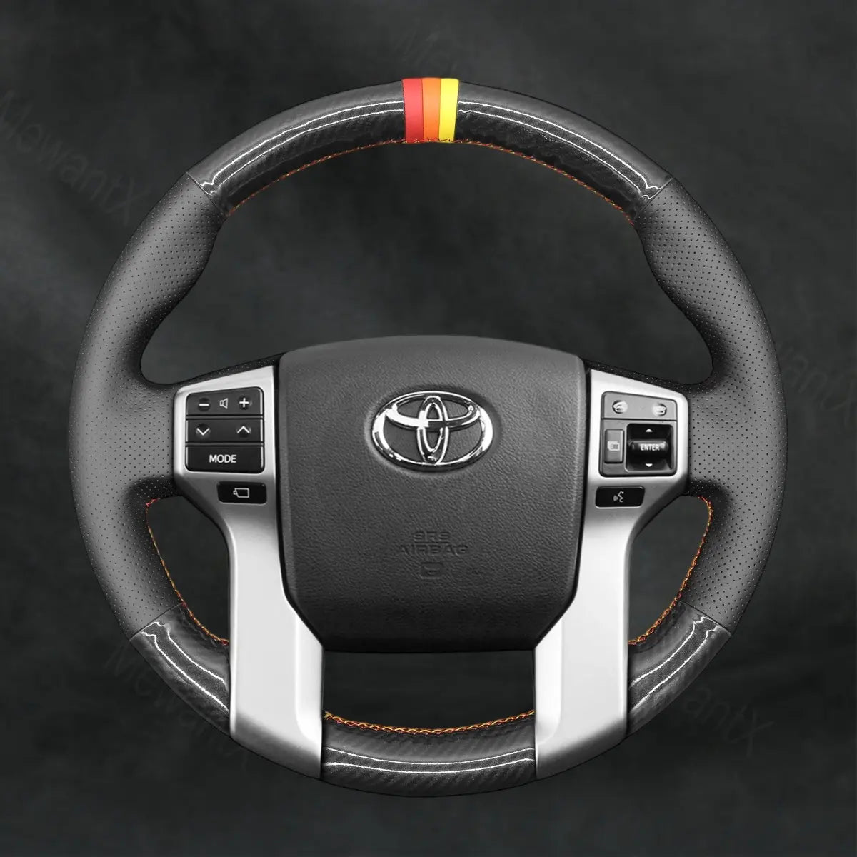 Discover MewantX Custom Steering Wheel Cover For Toyota 4Runner 4 - Runner 2010 - 2024 Mewant delivers comfort, grip, style, protection and durable quality.