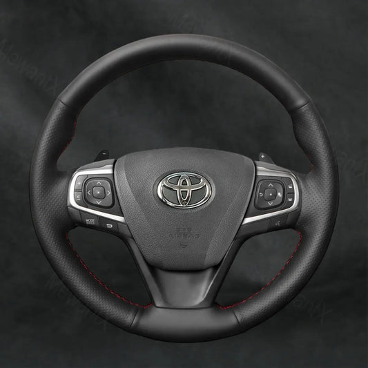 Discover MewantX Custom Steering Wheel Cover For Toyota Camry 2015 - 2017 Mewant delivers comfort, grip, style, protection and durable quality.