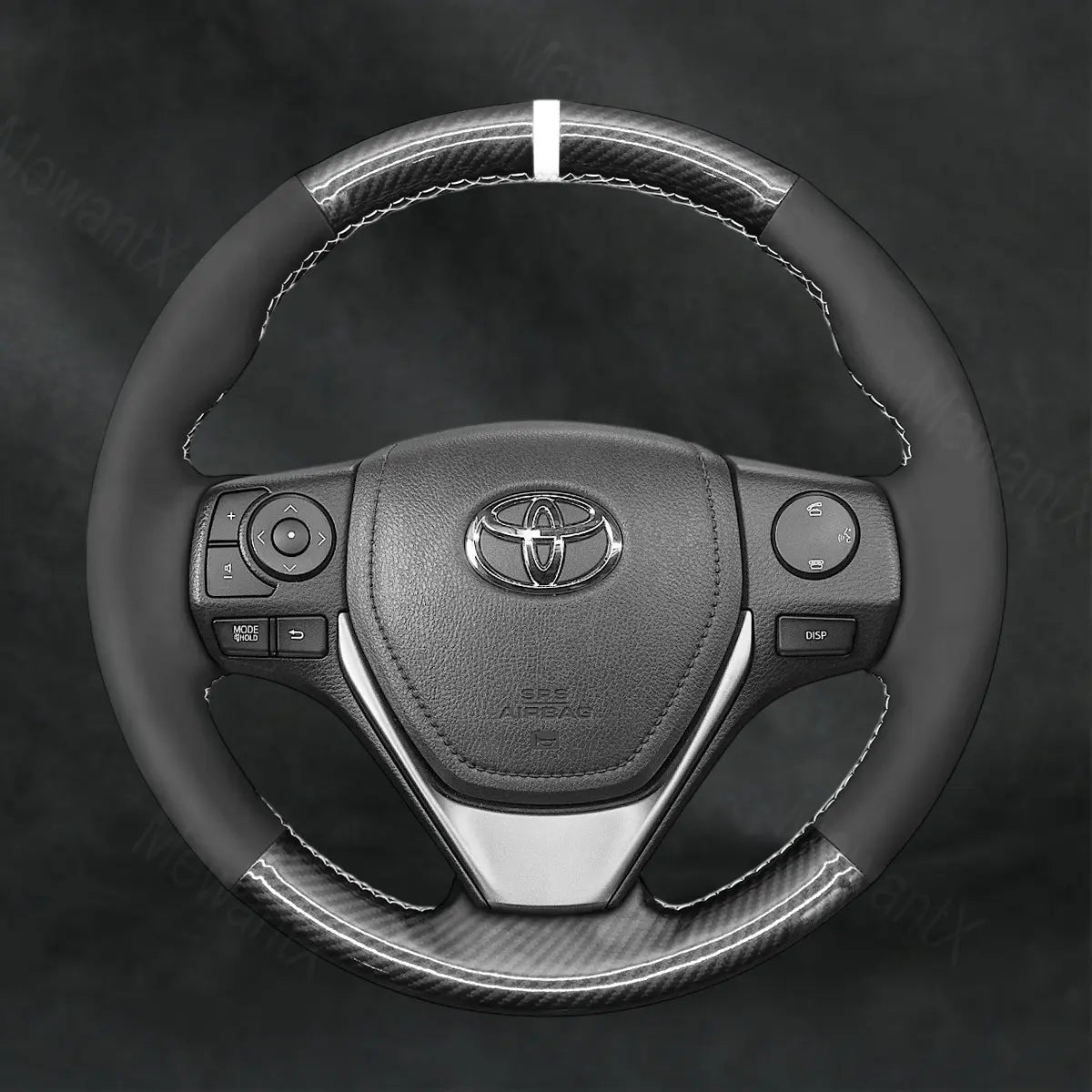 Discover MewantX Custom Steering Wheel Cover For Toyota Corolla 2012 - 2019 Mewant delivers comfort, grip, style, protection and durable quality.