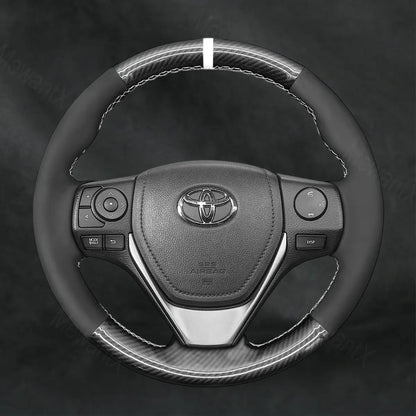 Discover MewantX Custom Steering Wheel Cover For Toyota Corolla 2012 - 2019 Mewant delivers comfort, grip, style, protection and durable quality.