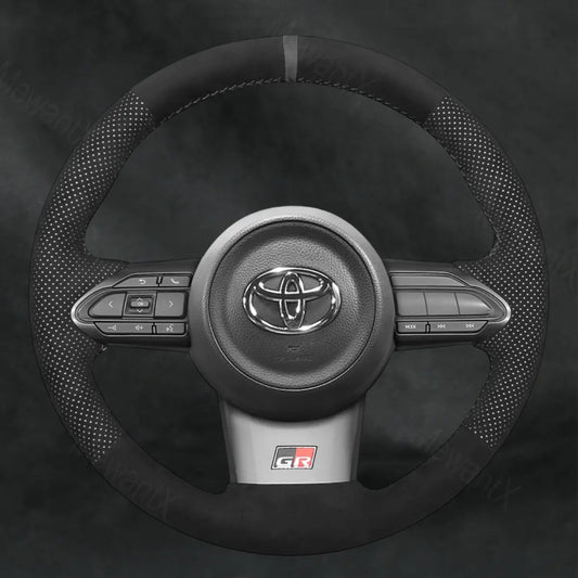 Discover MewantX Custom Steering Wheel Cover For Toyota GR Corolla 2022 - 2024 Mewant delivers comfort, grip, style, protection and durable quality.