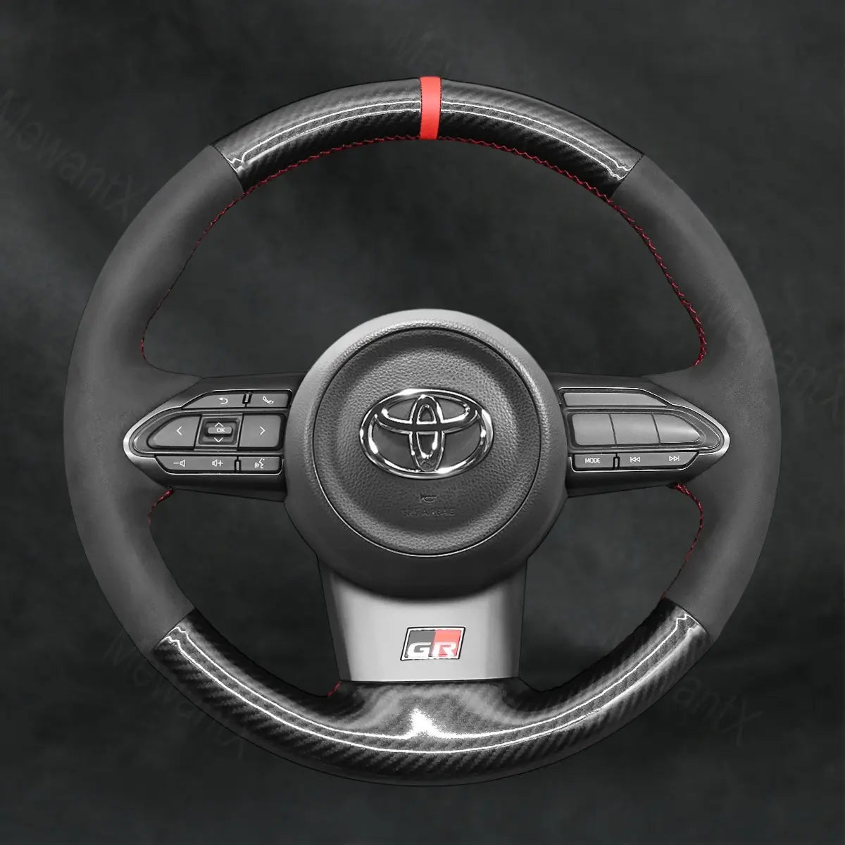 Discover MewantX Custom Steering Wheel Cover For Toyota GR Corolla 2022 - 2024 Mewant delivers comfort, grip, style, protection and durable quality.