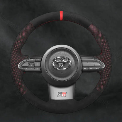 Discover MewantX Custom Steering Wheel Cover For Toyota GR Corolla 2022 - 2024 Mewant delivers comfort, grip, style, protection and durable quality.