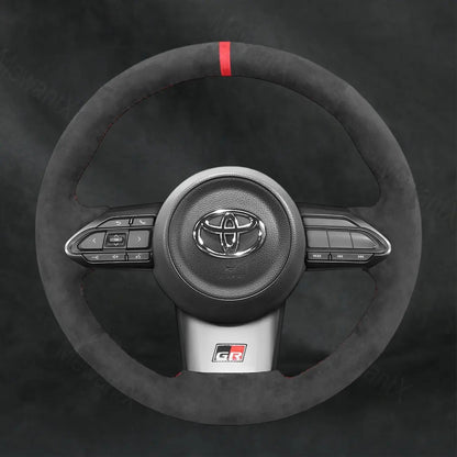 Discover MewantX Custom Steering Wheel Cover For Toyota GR Corolla 2022 - 2024 Mewant delivers comfort, grip, style, protection and durable quality.