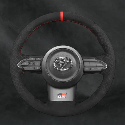 Discover MewantX Custom Steering Wheel Cover For Toyota GR Corolla 2022 - 2024 Mewant delivers comfort, grip, style, protection and durable quality.
