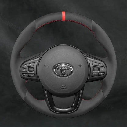 Discover MewantX Custom Steering Wheel Cover For Toyota GR Supra Supra 2019 - 2024 Mewant delivers comfort, grip, style, protection and durable quality.