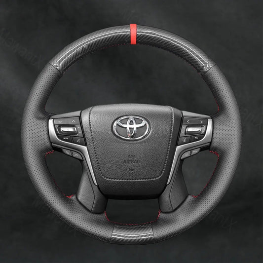 Discover MewantX Custom Steering Wheel Cover For Toyota Land Cruiser 200 Series J200 150 Series J150 2015 - 2024 Mewant delivers comfort, grip, style, protection and durable quality.