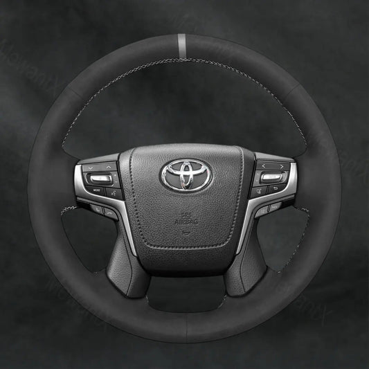 Discover MewantX Custom Steering Wheel Cover For Toyota Land Cruiser 200 Series J200 150 Series J150 2015 - 2024 Mewant delivers comfort, grip, style, protection and durable quality.
