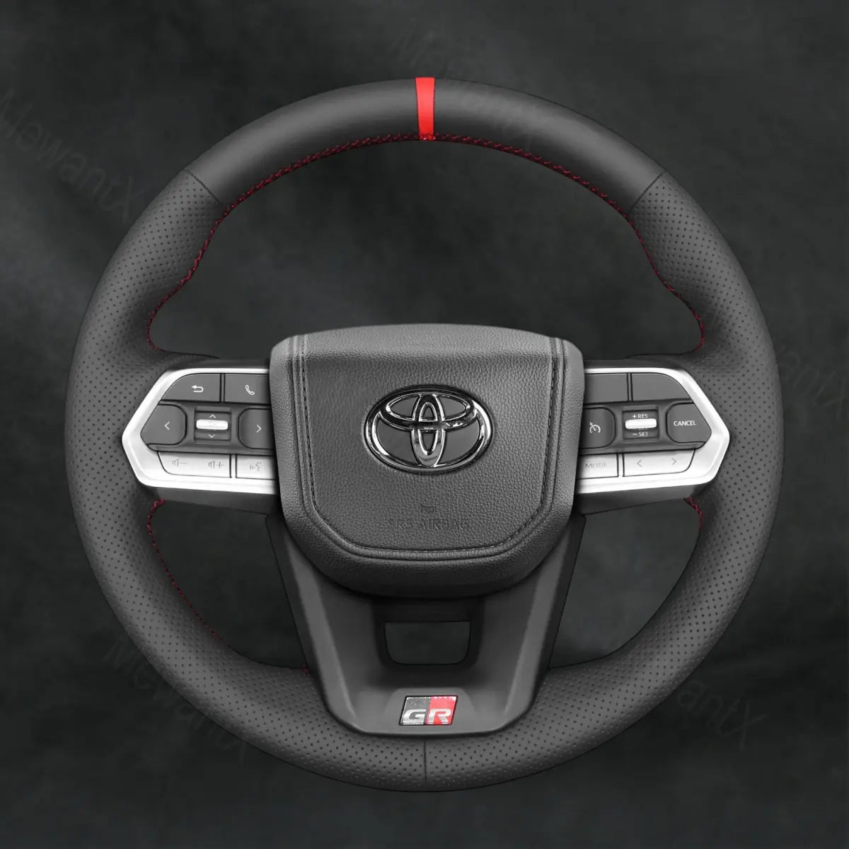 Discover MewantX Custom Steering Wheel Cover For Toyota Land Cruiser 300 Series J300 LC300 2021 - 2024 Mewant delivers comfort, grip, style, protection and durable quality.