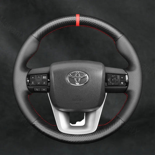 Discover MewantX Custom Steering Wheel Cover For Toyota Land Cruiser 70 Series J76 J78 2022 - 2024 Mewant delivers comfort, grip, style, protection and durable quality.