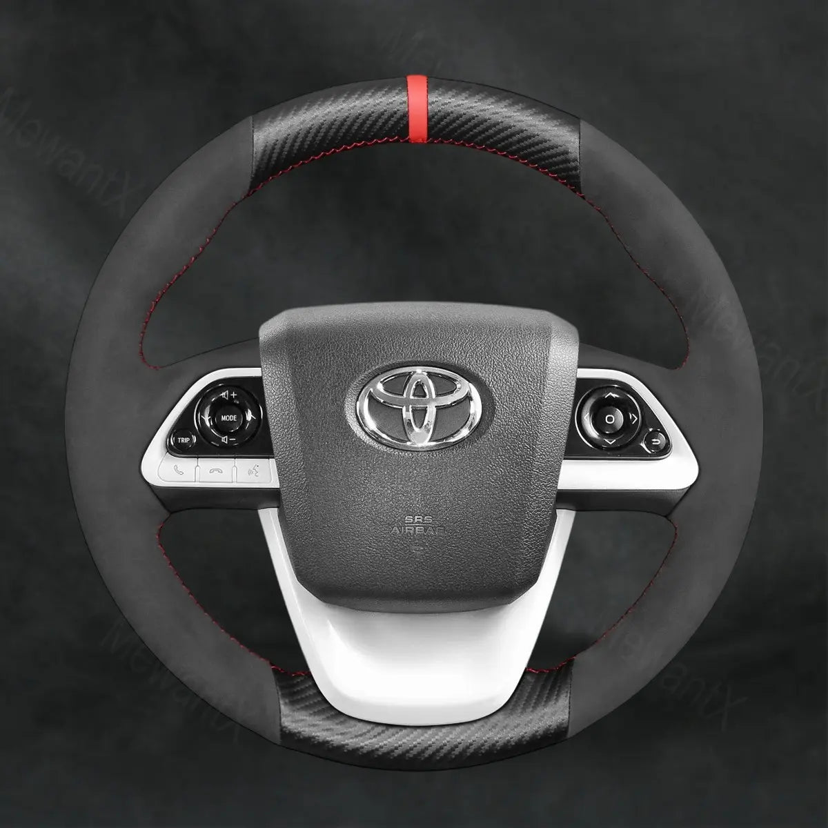 Discover MewantX Custom Steering Wheel Cover For Toyota Prius Prius Prime 2016 - 2022 Mewant delivers comfort, grip, style, protection and durable quality.