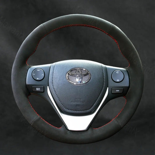 Discover MewantX Custom Steering Wheel Cover For Toyota RAV4 2012 - 2019 Mewant delivers comfort, grip, style, protection and durable quality.
