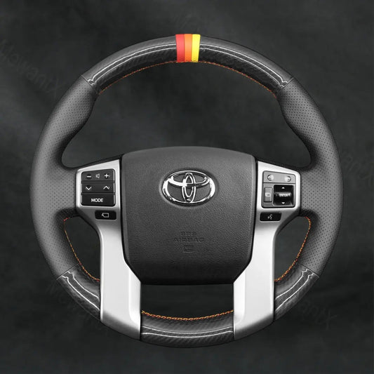 Discover MewantX Custom Steering Wheel Cover For Toyota Tundra 2014 - 2021 Mewant delivers comfort, grip, style, protection and durable quality.