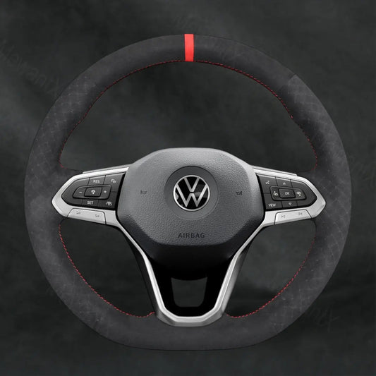 Discover MewantX Custom Steering Wheel Cover For Volkswagen VW Caddy 2020 - 2021 Mewant delivers comfort, grip, style, protection and durable quality.