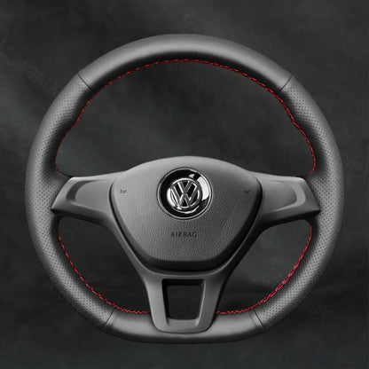 Discover MewantX Custom Steering Wheel Cover For Volkswagen VW Golf 7 VII Sportsvan SV 2013 - 2020 Mewant delivers comfort, grip, style, protection and durable quality.