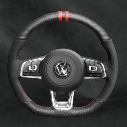 Discover MewantX Custom Steering Wheel Cover For Volkswagen VW Golf GTI GTD GTE R7 R 7 2013 - 2020 Mewant delivers comfort, grip, style, protection and durable quality.