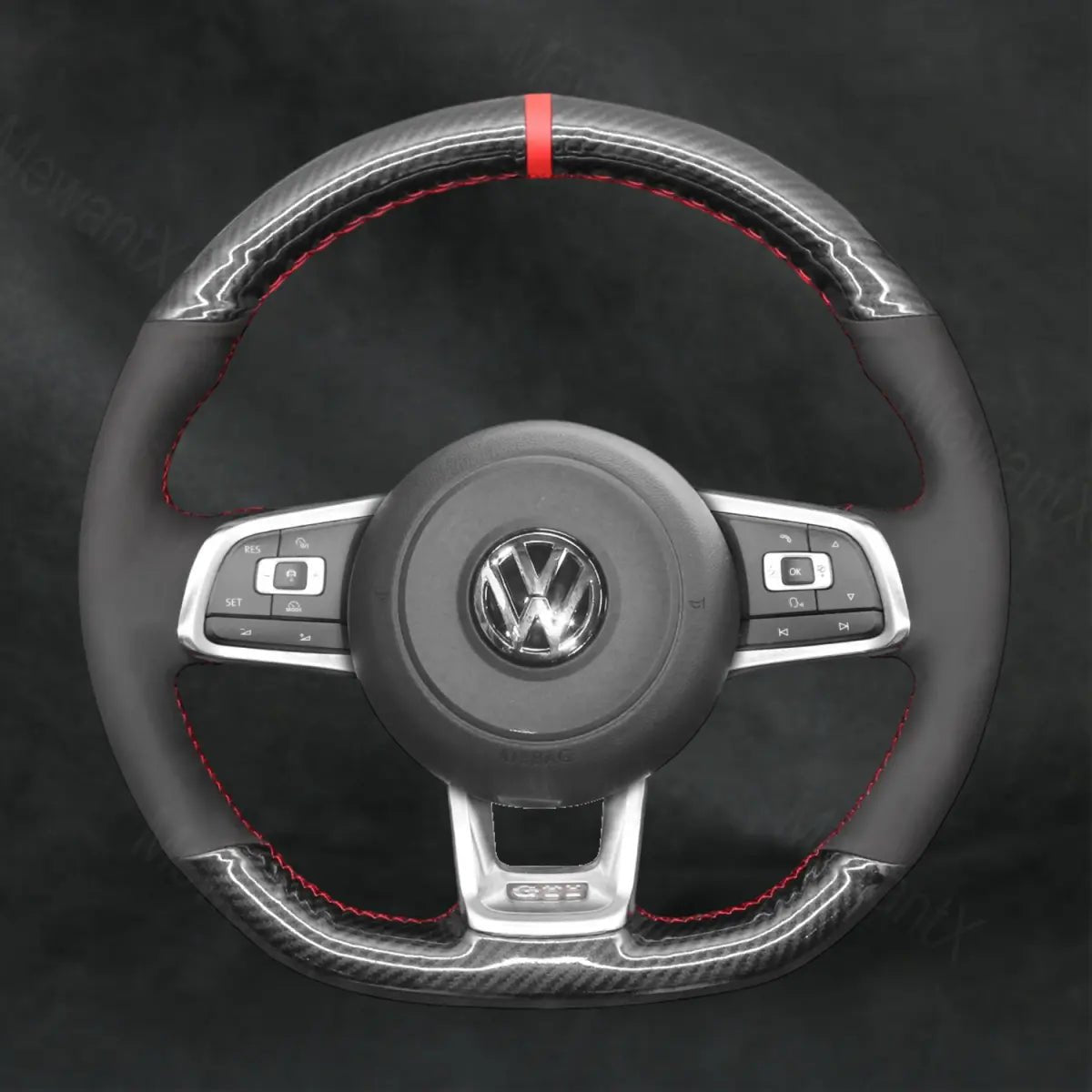 Discover MewantX Custom Steering Wheel Cover For Volkswagen VW Golf GTI GTD GTE R7 R 7 2013 - 2020 Mewant delivers comfort, grip, style, protection and durable quality.