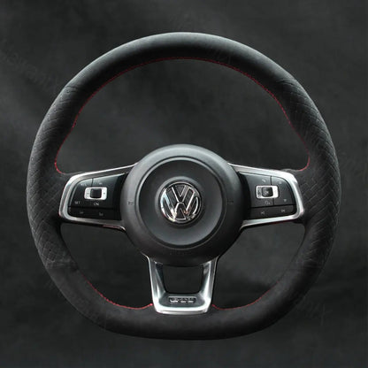 Discover MewantX Custom Steering Wheel Cover For Volkswagen VW Golf GTI GTD GTE R7 R 7 2013 - 2020 Mewant delivers comfort, grip, style, protection and durable quality.