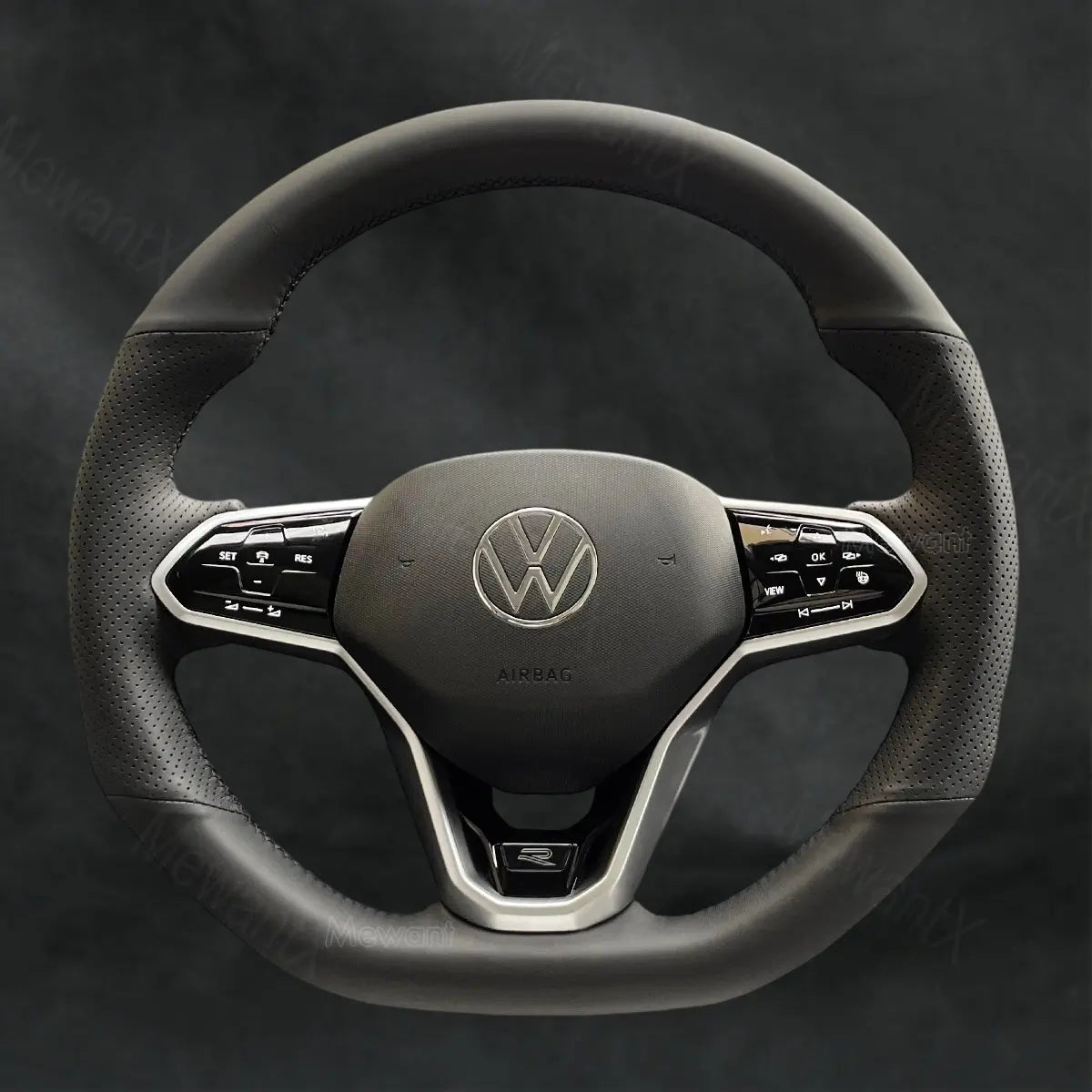 Discover MewantX Custom Steering Wheel Cover For Volkswagen VW Golf R - Line GTI GTD GTE R8 R 8 2020 - 2021 Mewant delivers comfort, grip, style, protection and durable quality.
