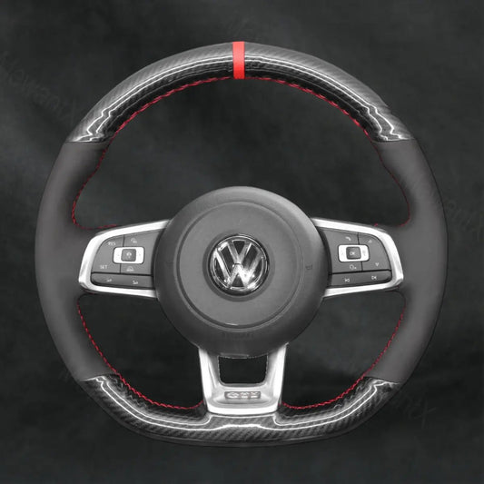 Discover MewantX Custom Steering Wheel Cover For Volkswagen VW Jetta GLI 2015 - 2020 Mewant delivers comfort, grip, style, protection and durable quality.