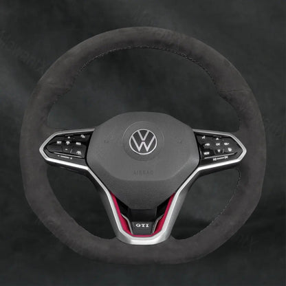 Discover MewantX Custom Steering Wheel Cover For Volkswagen VW Polo GTI 2022 - 2025 Mewant delivers comfort, grip, style, protection and durable quality.