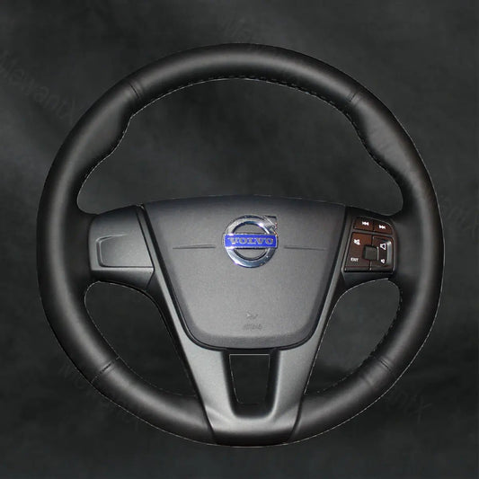 Discover MewantX Custom Steering Wheel Cover For Volvo V40 2010 - 2018 Mewant delivers comfort, grip, style, protection and durable quality.