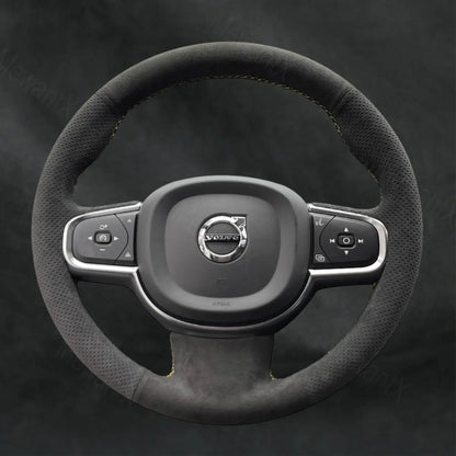 Discover MewantX Custom Steering Wheel Cover For Volvo XC90 R - Design 2015 - 2025 Mewant delivers comfort, grip, style, protection and durable quality.
