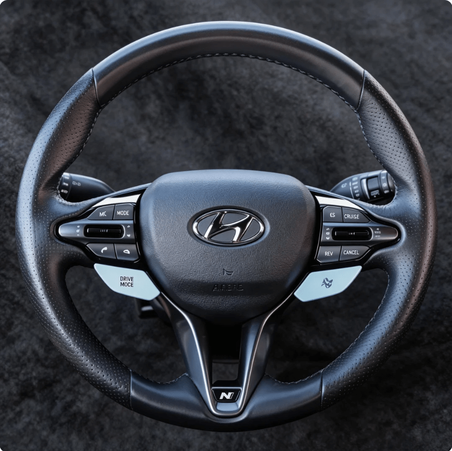 Steering Wheel Cover For Hyundai i30 N 2018 - 2023 - Mewantx