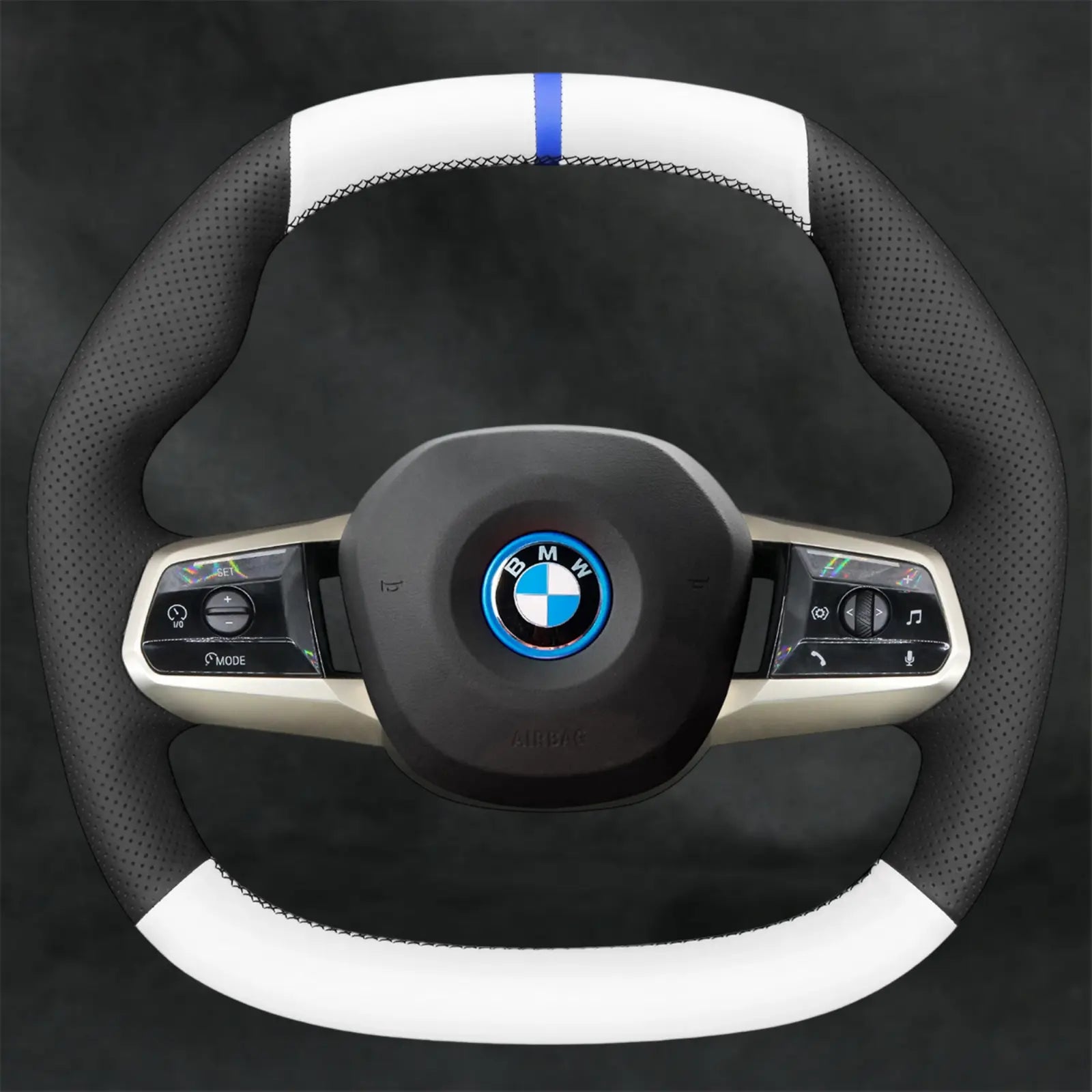 Steering Wheel Cover for BMW iX I20 2021 - 2026 - Mewantx