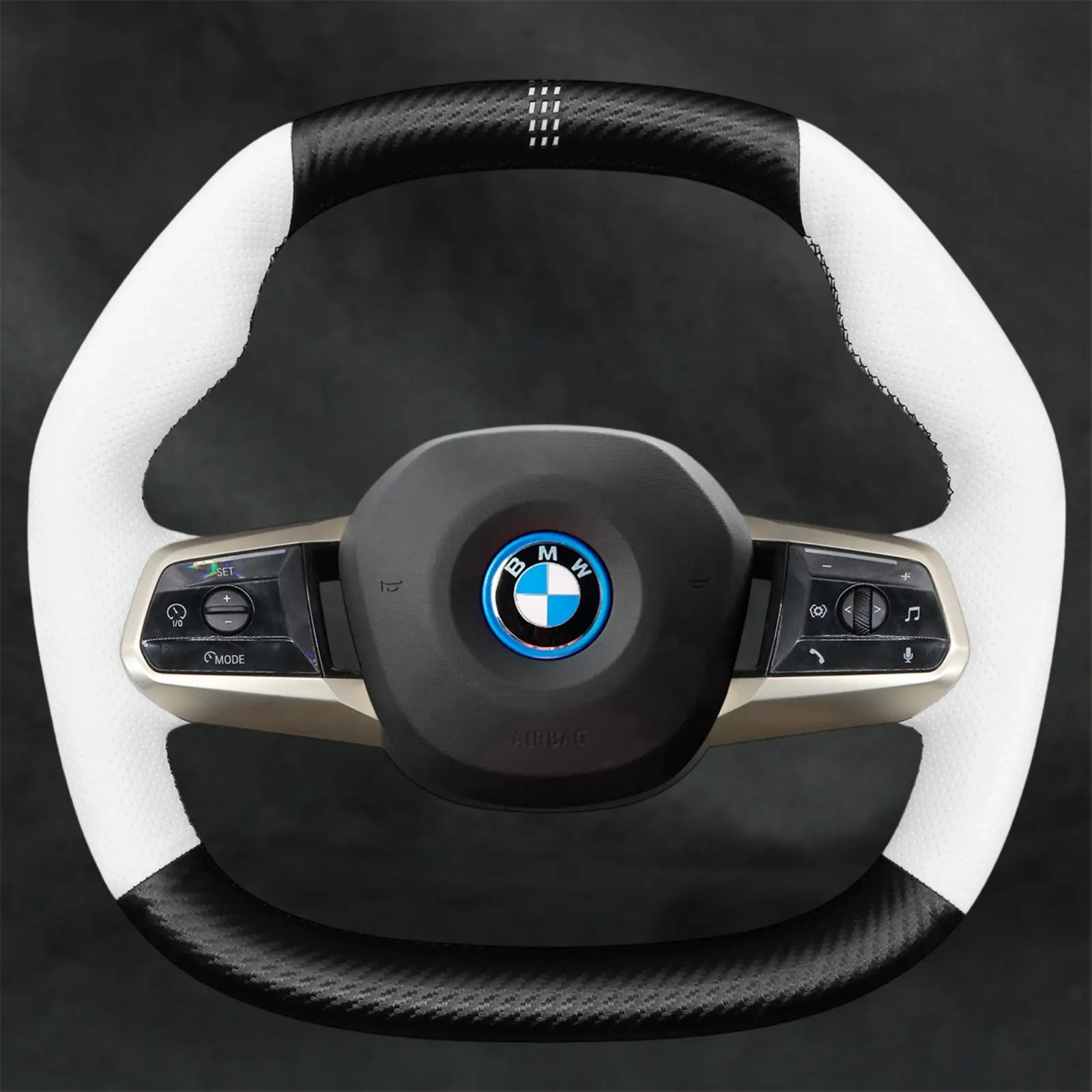 Steering Wheel Cover for BMW iX I20 2021 - 2026 - Mewantx