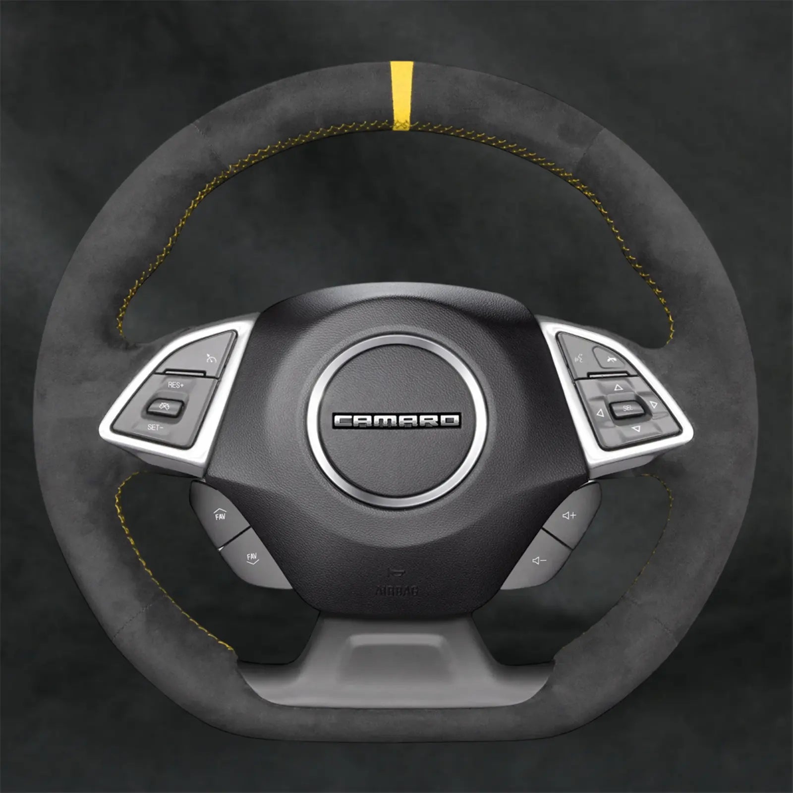 Steering Wheel Cover for Chevrolet Chevy Camaro 2016 - 2026 - Mewantx
