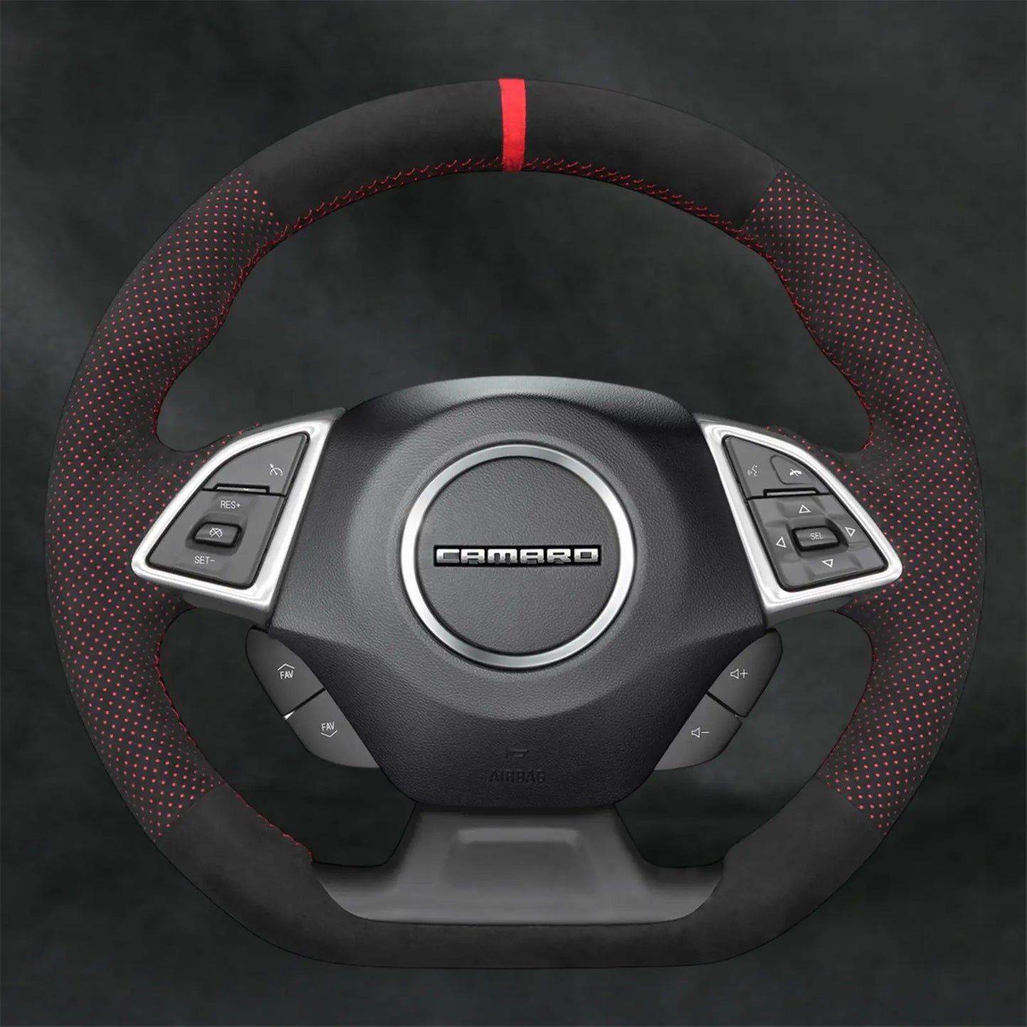 Steering Wheel Cover for Chevrolet Chevy Camaro 2016 - 2026 - Mewantx